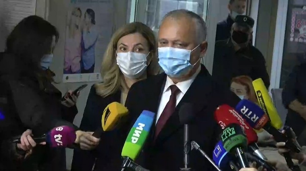 Alegeri prezidențiale 2020. Pentru cine a votat Igor Dodon